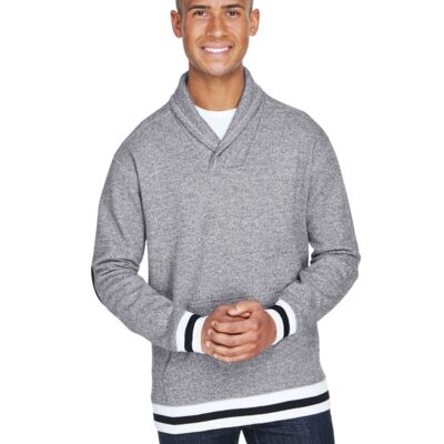 Adult Peppered Fleece Shawl Collar Thumbnail