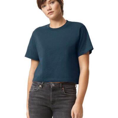 Ladies' Fine Jersey Boxy T-Shirt Thumbnail