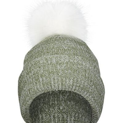 Faux Fur Pom Beanie Thumbnail