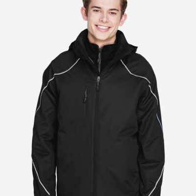 Men's Angle 3-In-1 Jacket with Bonded Fleece Liner Thumbnail