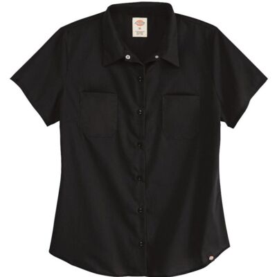 Women's Industrial Short Sleeve Work Shirt Thumbnail