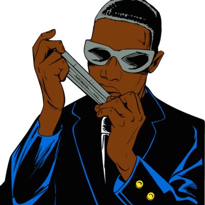 harmonica player Thumbnail