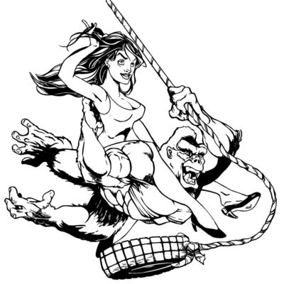 gorillaandgirltireswing Thumbnail