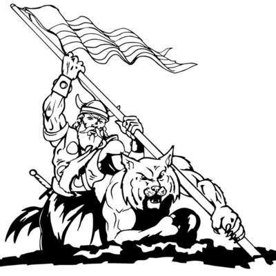 tiger raising flag Thumbnail