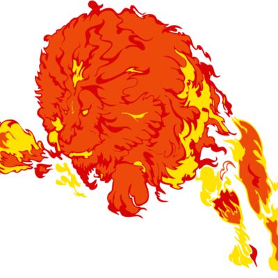 flaming lion 1 Thumbnail