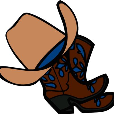 cowboy boots and hat 02 Thumbnail
