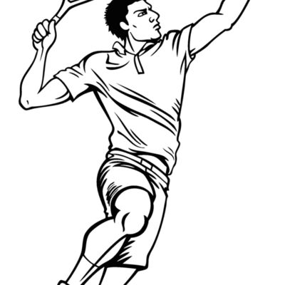 tennis03v4bw Thumbnail