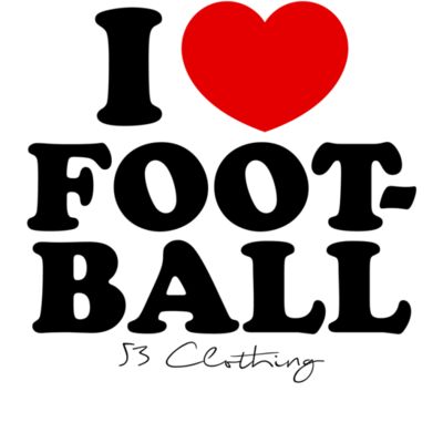 i heart football Thumbnail