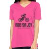 Missy's Relaxed Jersey Short-Sleeve V-Neck T-Shirt Thumbnail