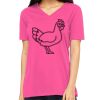 Missy's Relaxed Jersey Short-Sleeve V-Neck T-Shirt Thumbnail