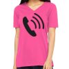 Missy's Relaxed Jersey Short-Sleeve V-Neck T-Shirt Thumbnail