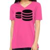 Missy's Relaxed Jersey Short-Sleeve V-Neck T-Shirt Thumbnail