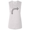 Ladies' Bella Flowy Scoop Muscle Tank Thumbnail