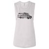 Ladies' Bella Flowy Scoop Muscle Tank Thumbnail