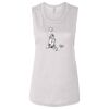 Ladies' Bella Flowy Scoop Muscle Tank Thumbnail