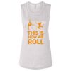 Ladies' Bella Flowy Scoop Muscle Tank Thumbnail