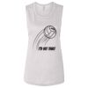 Ladies' Bella Flowy Scoop Muscle Tank Thumbnail