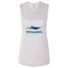 Ladies' Bella Flowy Scoop Muscle Tank Thumbnail