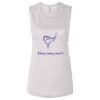Ladies' Bella Flowy Scoop Muscle Tank Thumbnail