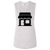 Ladies' Bella Flowy Scoop Muscle Tank Thumbnail