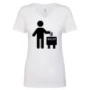 Next Level The Ideal V T-Shirt Thumbnail